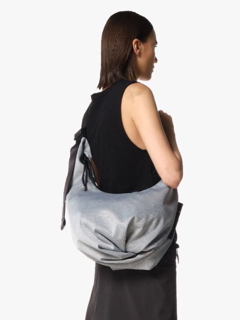 Hyco Small Woven Concrete  - ハイコ スムース ブラック ショルダーバッグ 斜め掛け