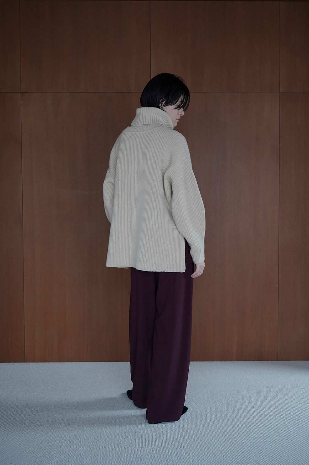 CLANE - 【22AW 2nd】 ベーシックタックパンツ - BASIC TUCK