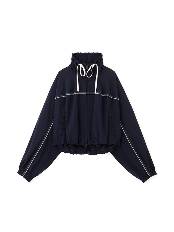 バルーンヘムコンビブルゾン (NAVY)