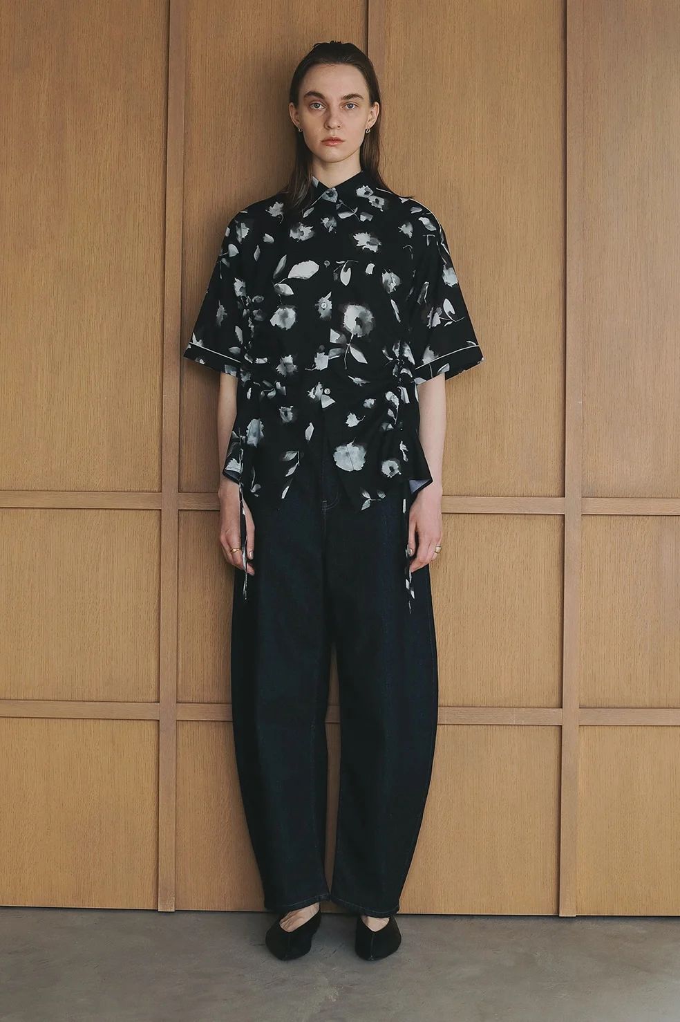 マノフ / MANOF フラワーシャツ - BLURRED FLOWER SHIRTS - WHITE MANOF - フラワーシャツ - BLURRED FLOWER SHIRTS - WHITE