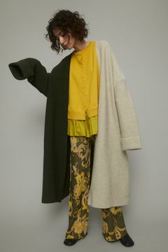 カラー ブロック ハオリ  - Color block haori - KHIKI
