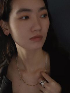 シェードコンビチェーンネックレス MIX （S-48cm）