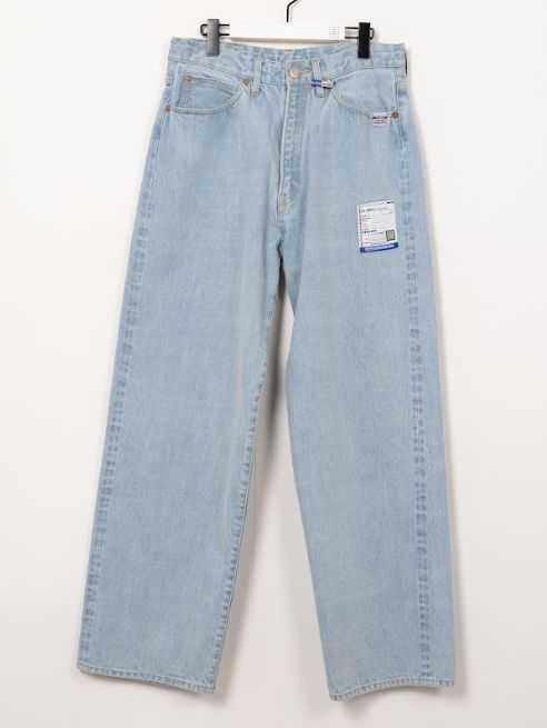 【in・stru(men-tal).】 ワイドデニムパンツ ユニセックス - INDIGO