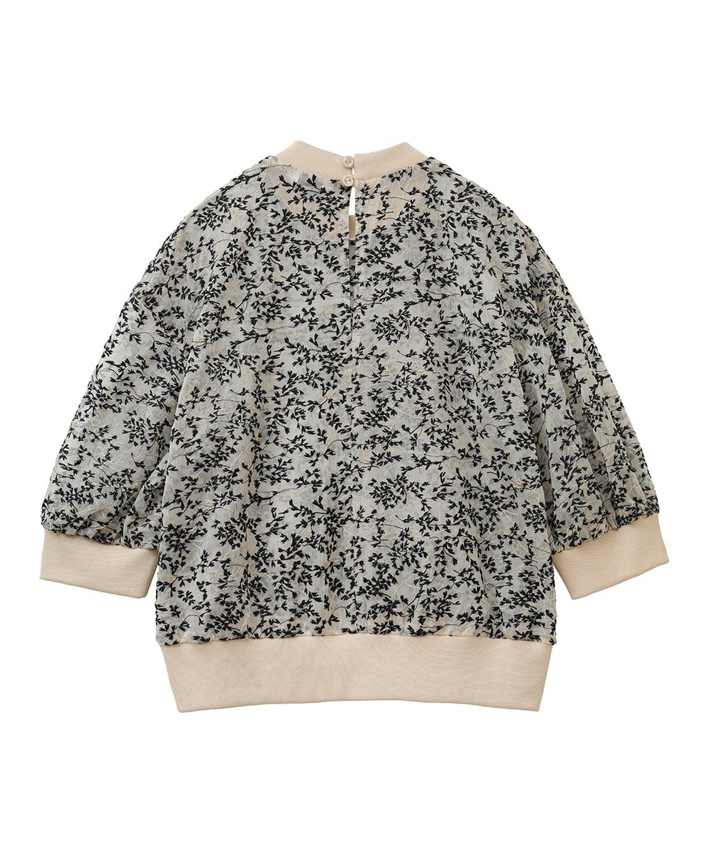 新品タグ付き　FLORET EMBROIDERY COMPACT TOPS