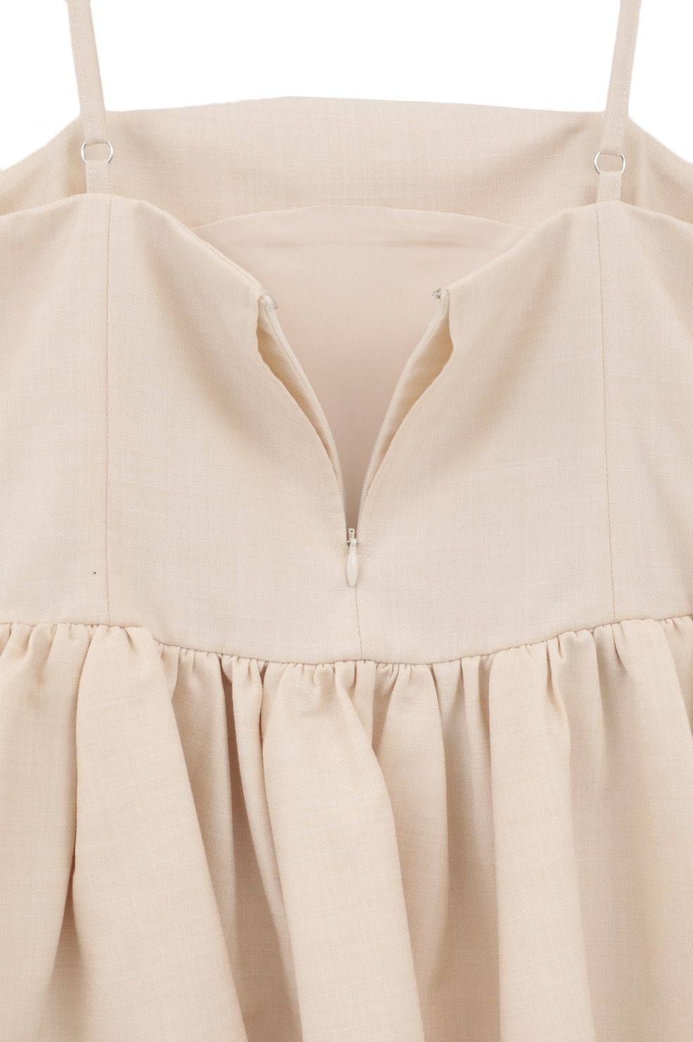オールインワン -  PEPLUM LAYERED ALL IN ONE (IVORY)
