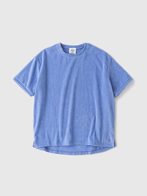 【専用】THINGFABRICS ライトブルー1ミリパイル Tシャツ THING FABRICS - TF Tシャツ ショートパイル - LightBlue