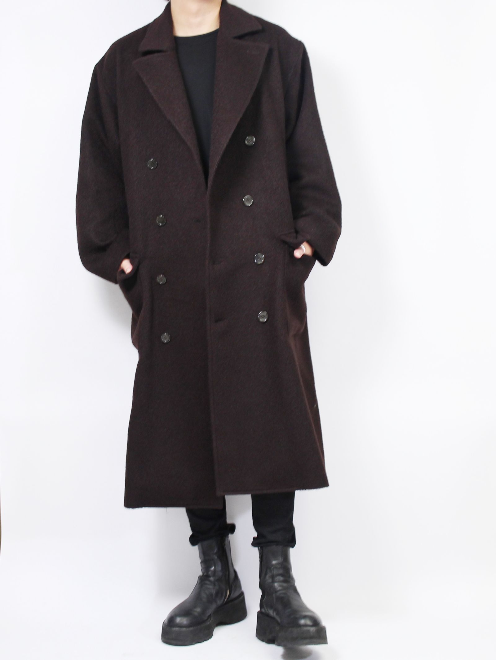 SEVEN BY SEVEN - ダブルチェスターコート - Double Chester coat