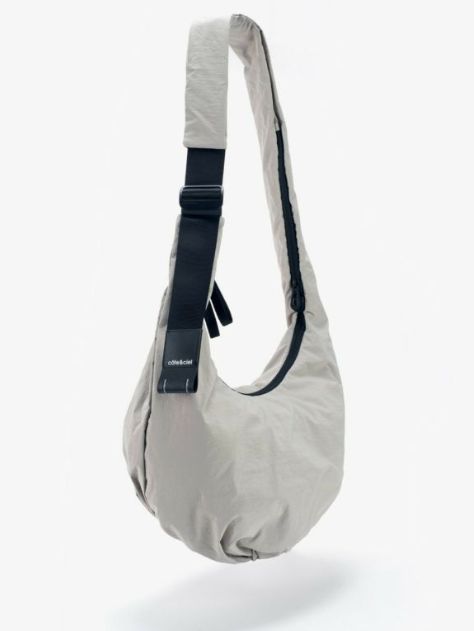 Hyco Small Smooth LIGHT GREY  - ハイコ スムース ライトグレー ショルダーバッグ 斜め掛け