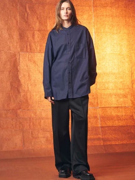 サイドライン ワイド イージーパンツ - Crochet Side Line Prime-Wide Easy Pants - BLACK