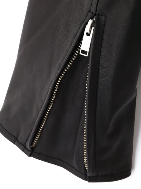レザーライダースジャケット  - LEATHER RIDERS JACKET - Sheep leather -