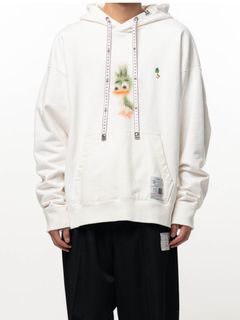 レオン プリント フーディー - Leon Printed Hoodie (WHITE)