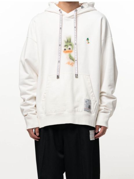 レオン プリント フーディー - Leon Printed Hoodie (WHITE)