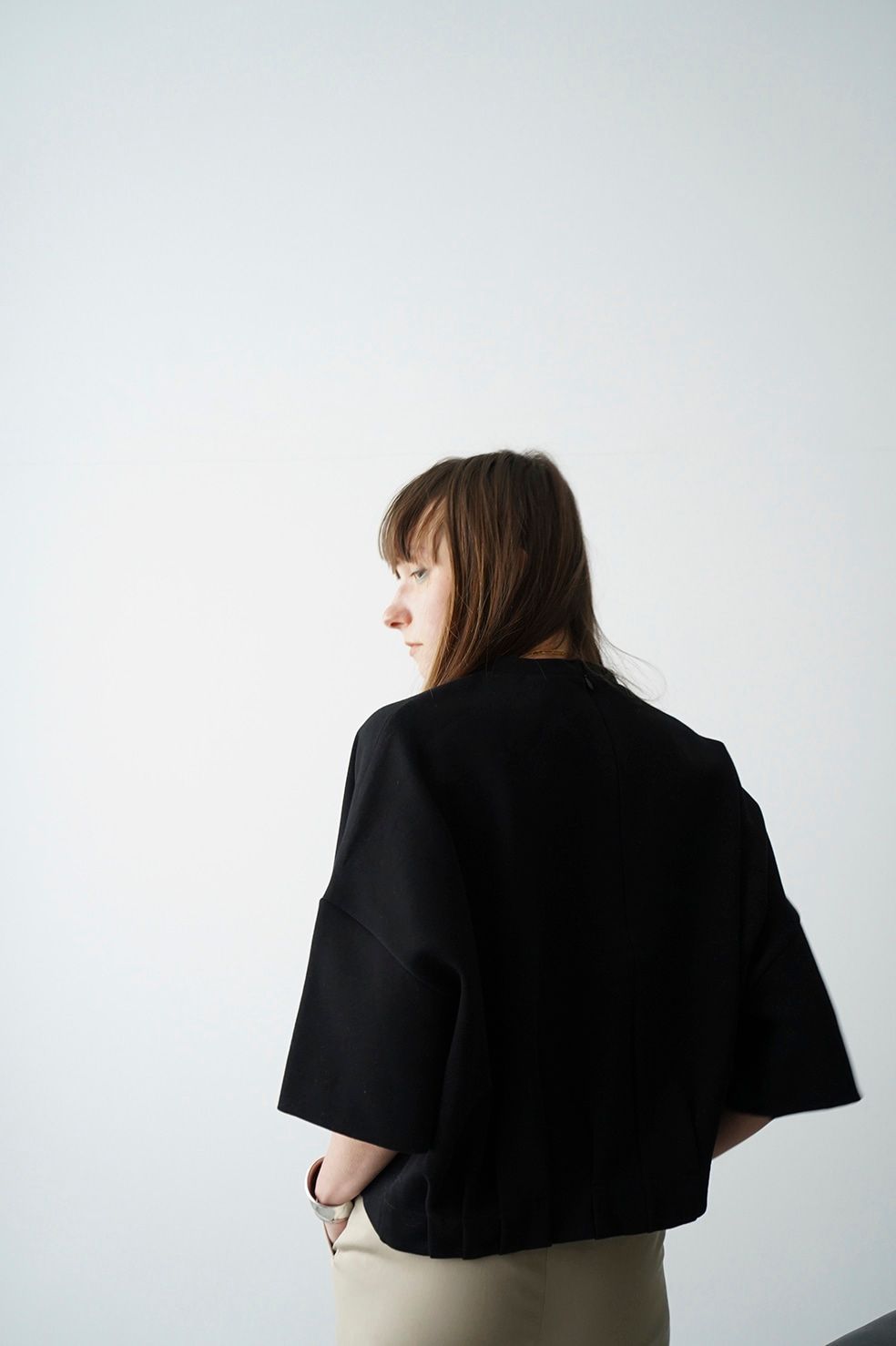 【CLANE クラネ】タックヘム コンパクト トップス CLANE - タックヘム コンパクト トップス - TUCK HEM COMPACT