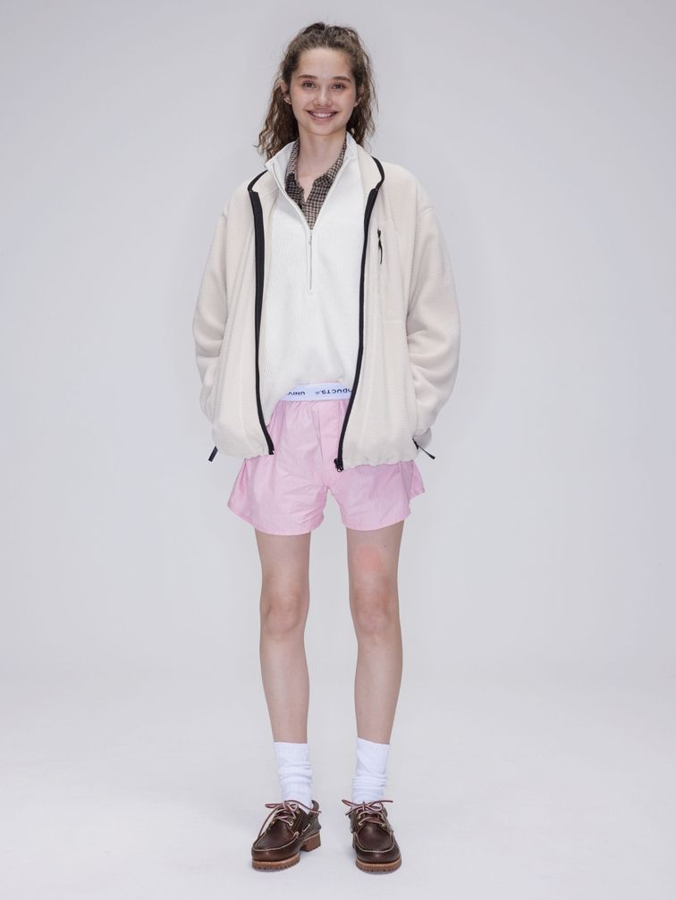 フリースジャケット - POLARTEC®︎ FLEECE JACKET- ECRU