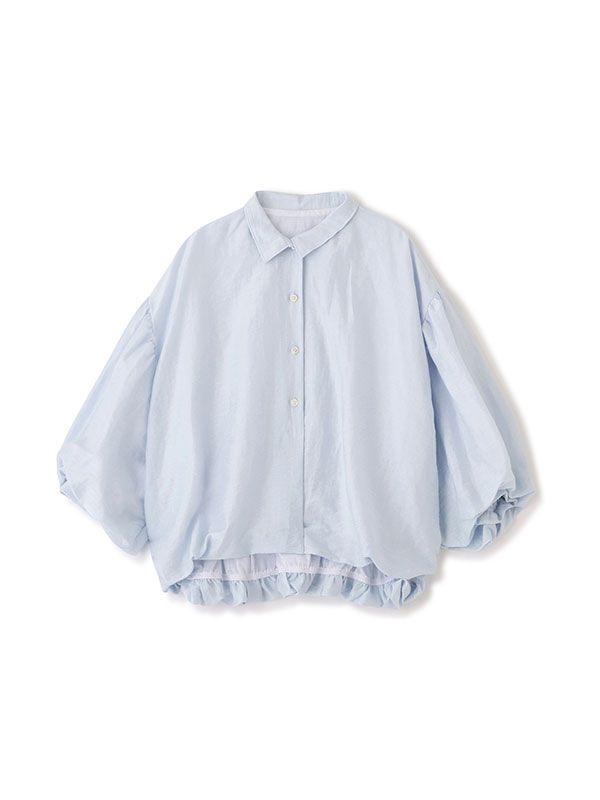 ボリュームスリーブバルーンシャツ (LIGHT BLUE)