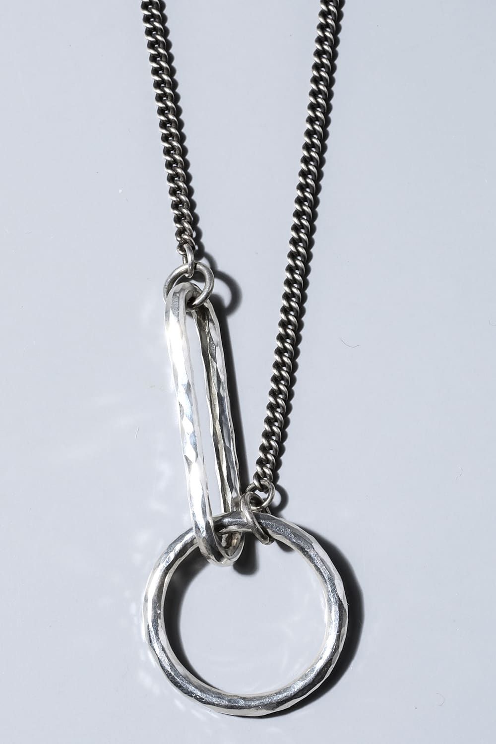 WERKSTATT:MUNCHEN - ネックレス ハンマード - necklace hammered link