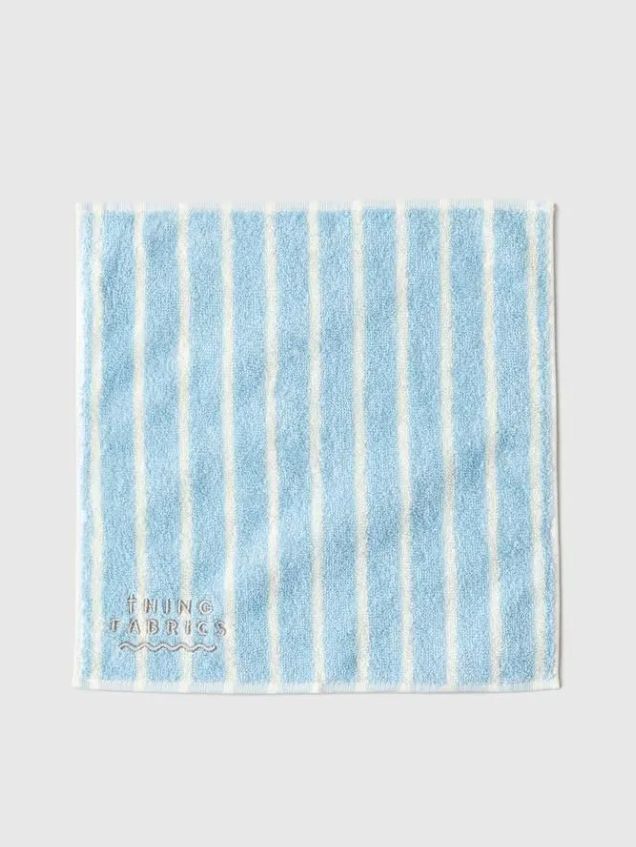 ピンストライプ ハンドタオル / ハンカチ - "instripe Hand Towel" 25×25cm