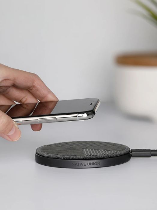 ワイヤレス充電パッド - DROP WIRELESS CHARGER -BLACK