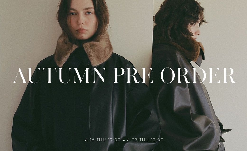2026 AUTUMN PRE ORDER