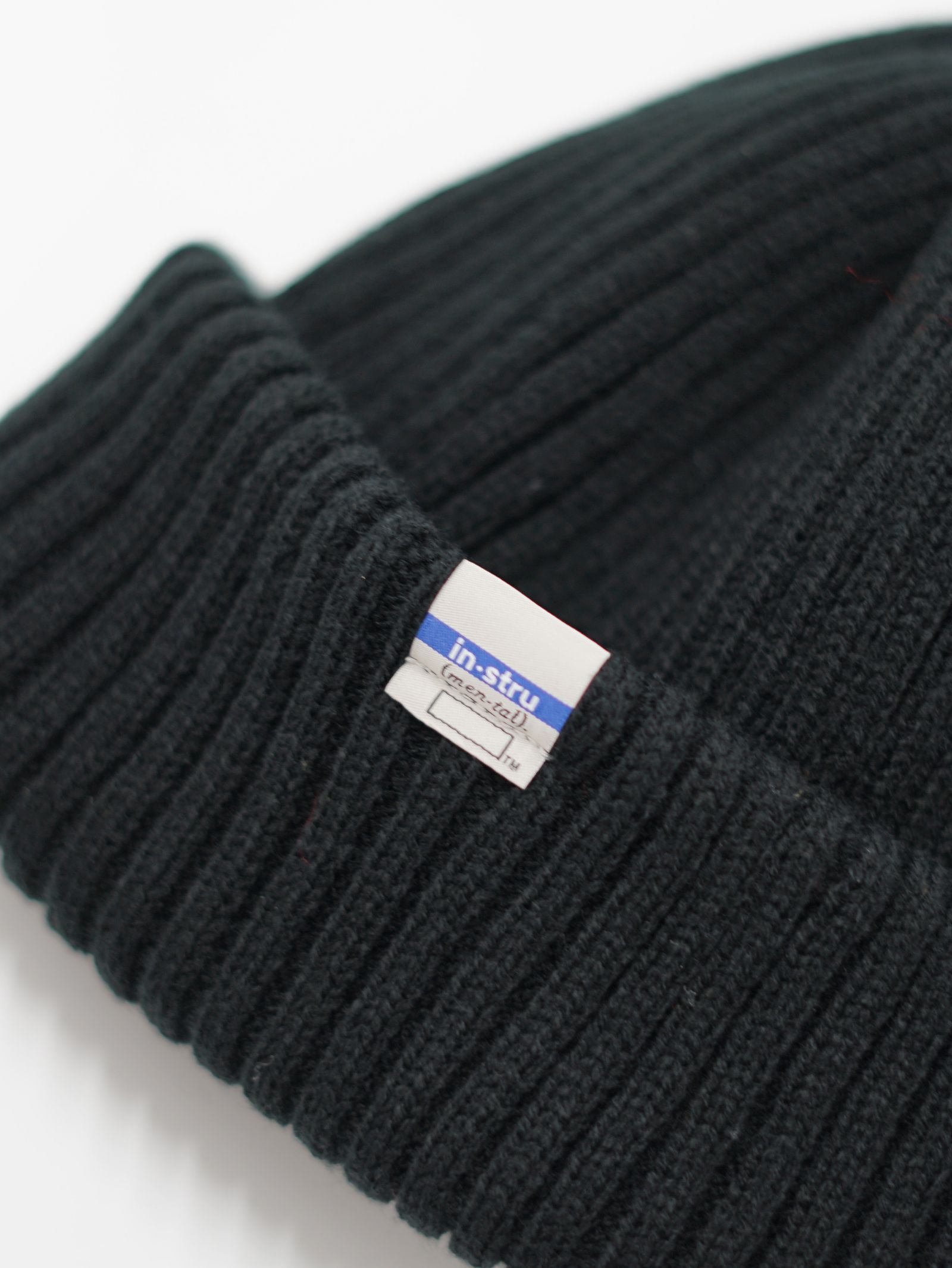 ニット ビーニー / キャップ / KNIT BEANIE (BLACK)