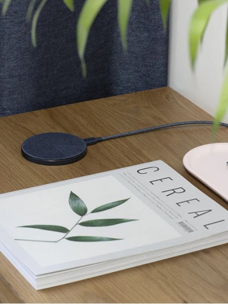 ワイヤレス充電パッド - DROP WIRELESS CHARGER -NAVY