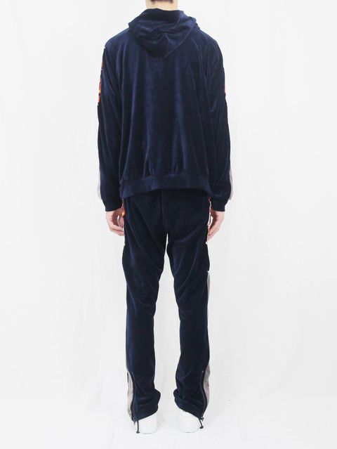 DOUBLET ‐CHAOS EMBROIDRY TRACK SET UP STYLE