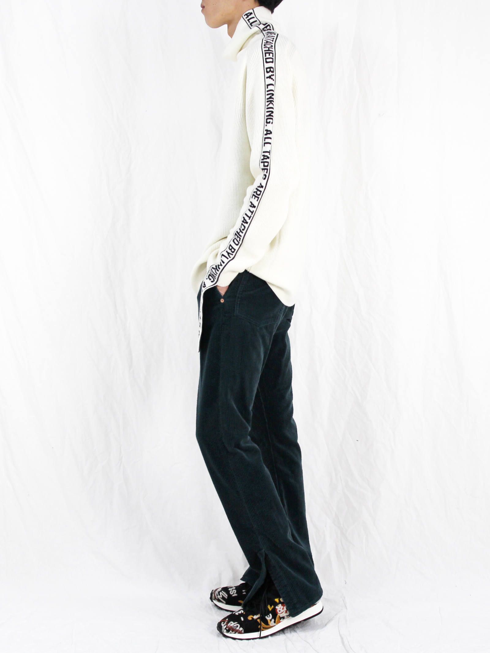DOUBLET 17-18AW‐RIB KNIT STYLE