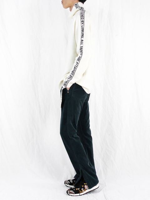 DOUBLET 17-18AW‐RIB KNIT STYLE