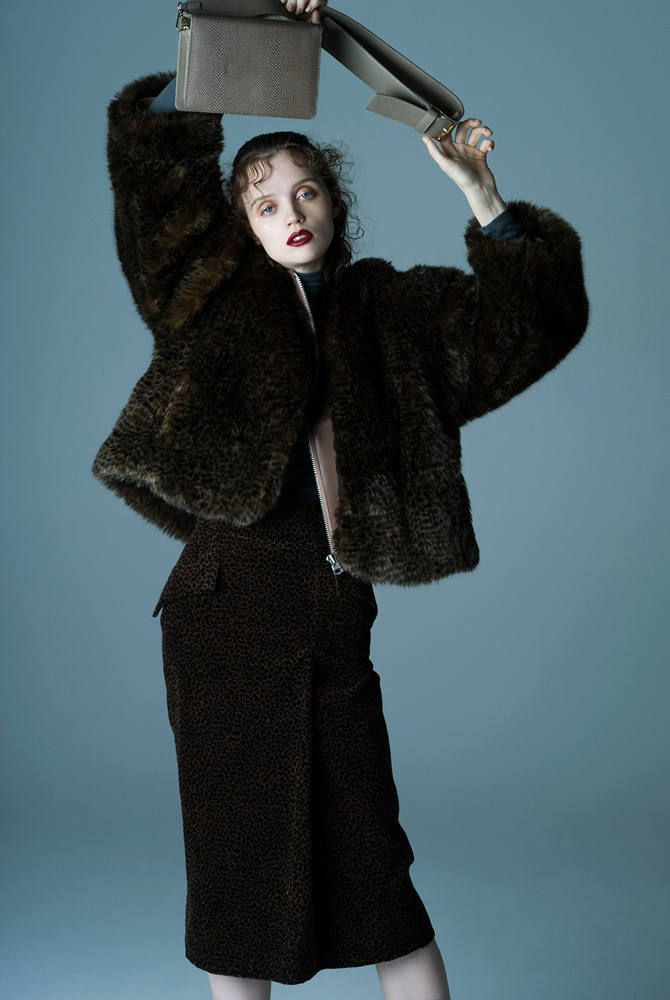 CLANE - VOLUME FUR JACKET STYLE
