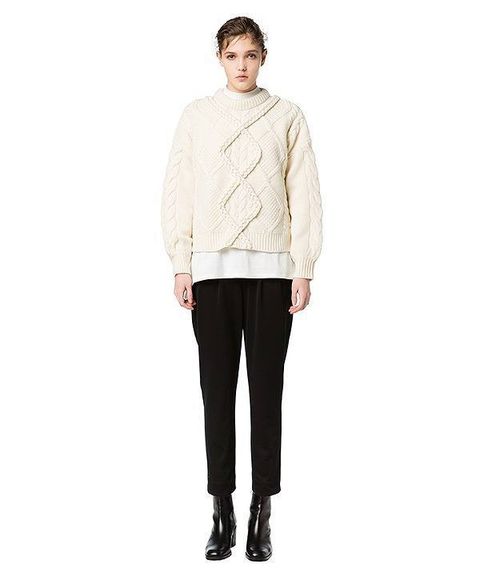 CLANE - ARGYLE 3D KNIT TOPS STYLE
