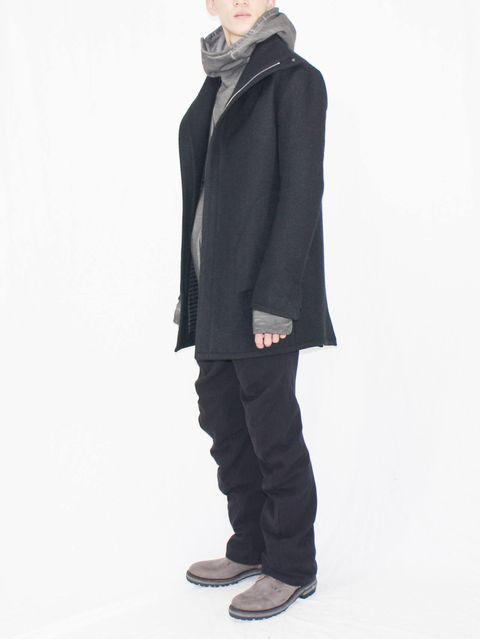 SADDAM TEISSY 17-18AW “ High Neck  Coat  Style”