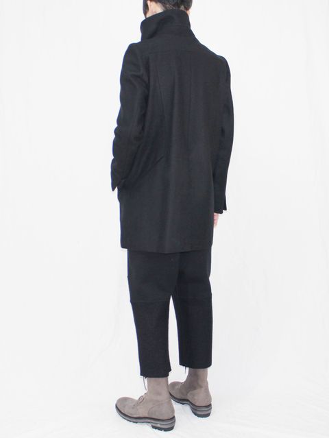The Viridi-anne 17-18AW - HIGH NECK COAT STYLE B