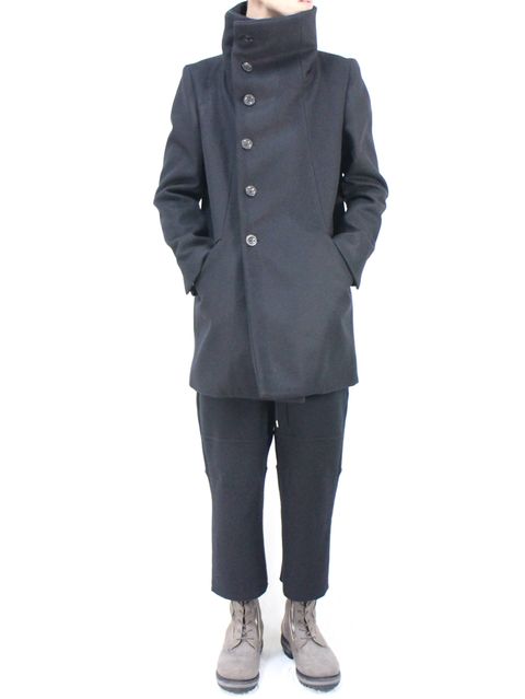 The Viridi-anne 17-18AW - HIGH NECK COAT STYLE B