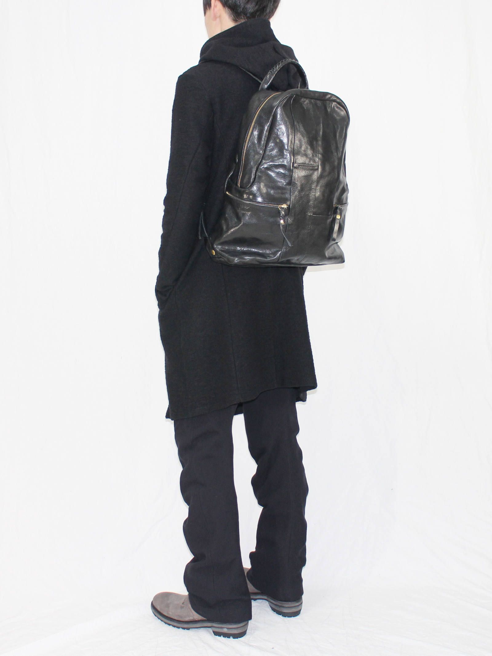 SADDAM TEISSY 17-18AW “Jersey Hood Coat  Style”