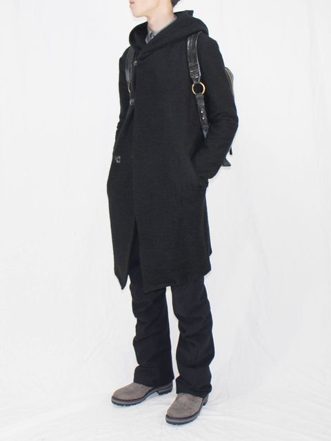 SADDAM TEISSY 17-18AW “Jersey Hood Coat  Style”