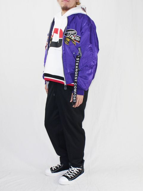 DOUBLET 18SS CHAOS PATCHES BLOUSON STYLE