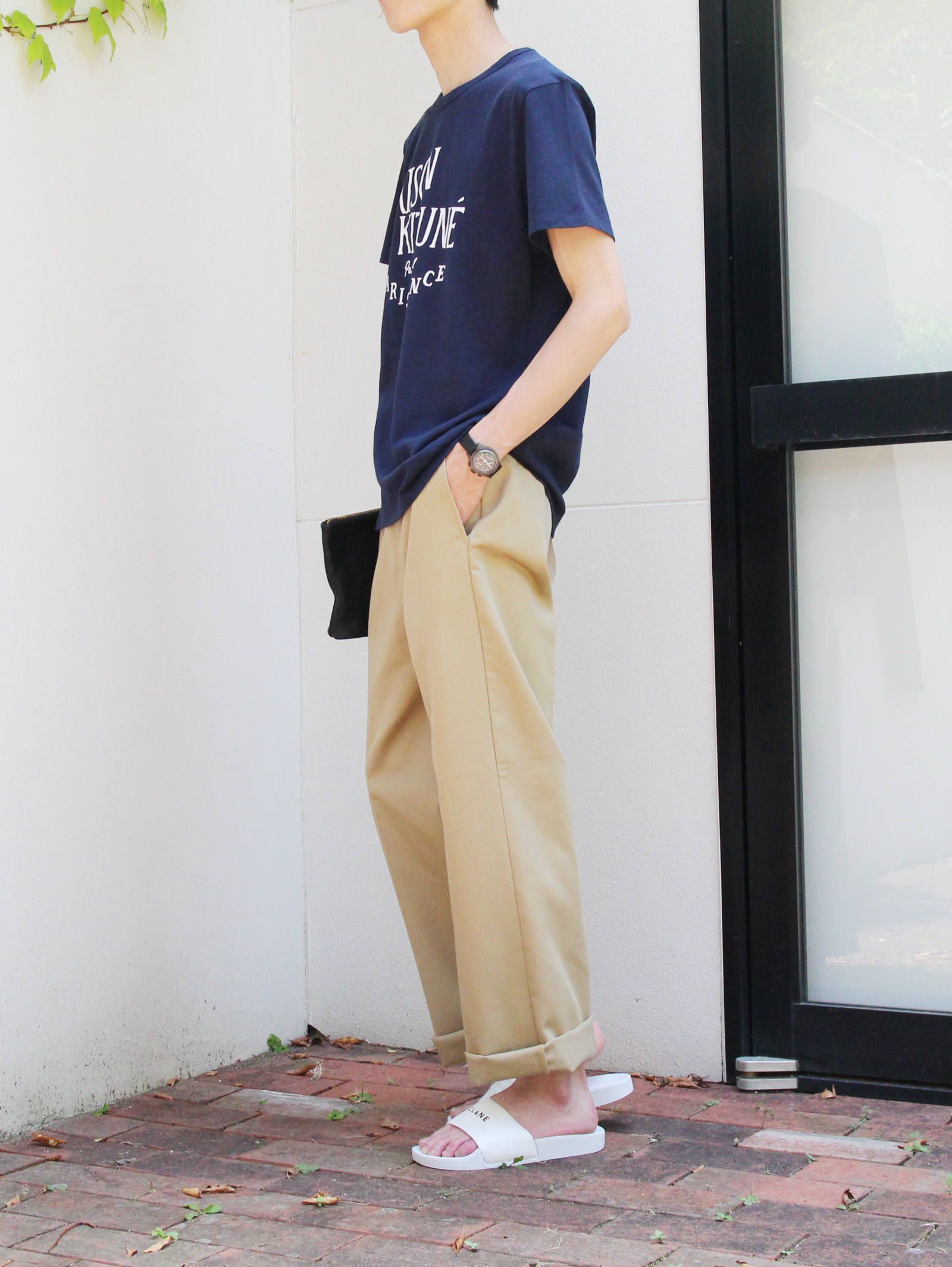 MAISON KITSUNÉ × CLANE - リラックス感のあるサマースタイル