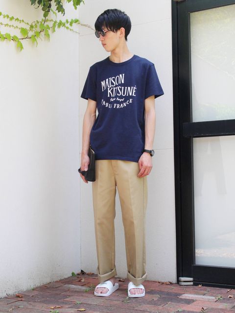 MAISON KITSUNÉ × CLANE - リラックス感のあるサマースタイル