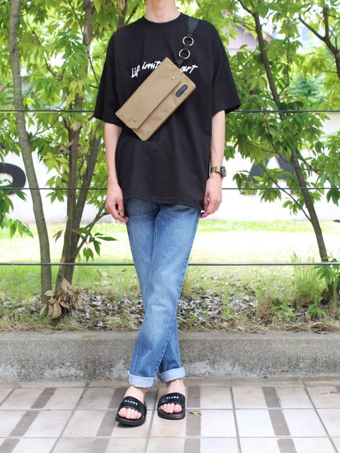 CLANE 18SS - ”ブラック×カーキ”大人のカジュアルスタイル