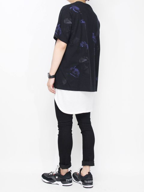 LAD MUSICIAN 18-19AW - 新作ローズプリントTシャツスタイル