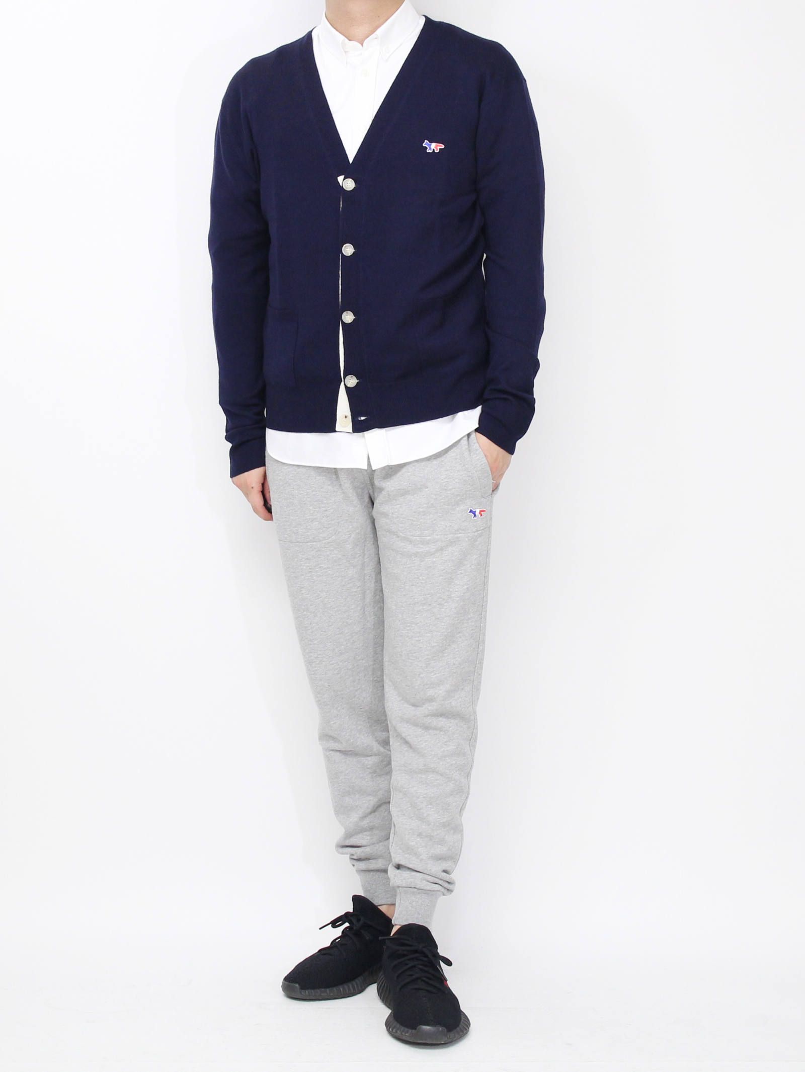 MAISON KITSUNÉ 18-19AW - クラシックなレイヤードスタイル