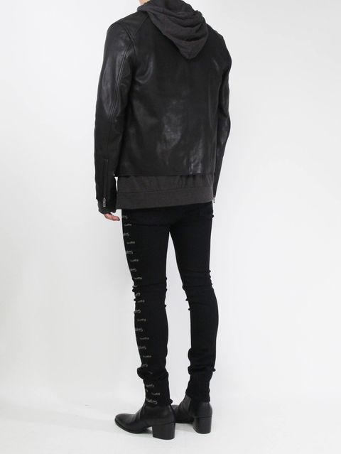 DOMENICO+SAVIO 18-19AW - ミニマルなレザーコーディネート