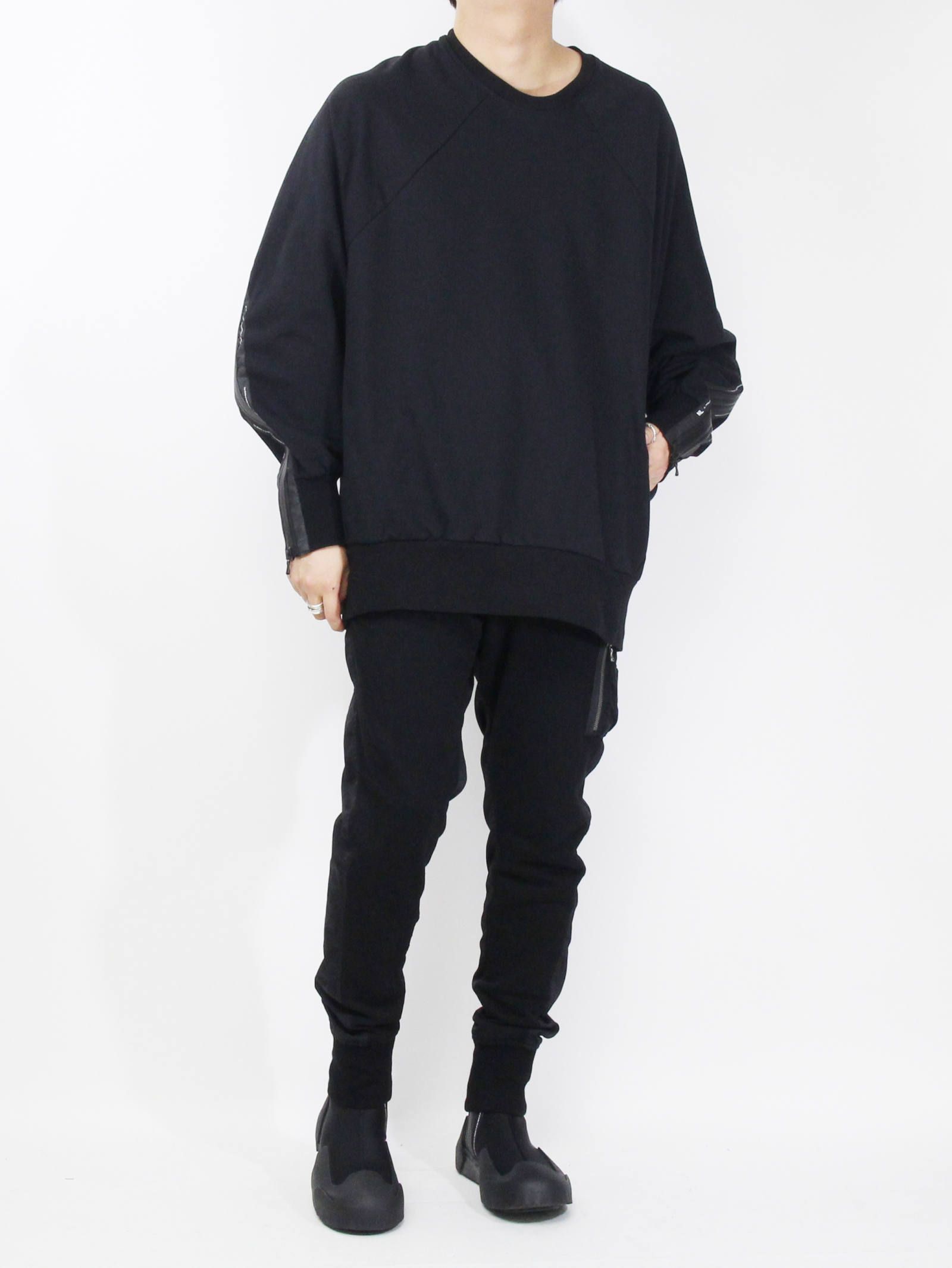 NILoS - スラッシングスウェット - Slashing Sweat Shirt | ADDICT WEB