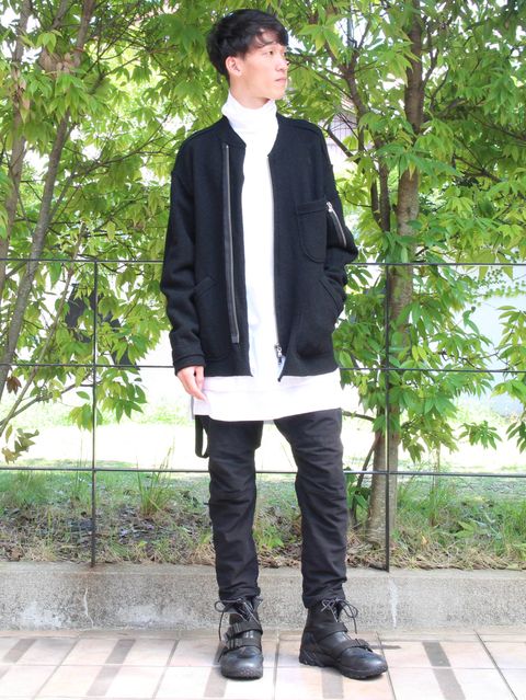 The Viridi-anne 18-19AW ”上質なニットブルゾンをメインしたモードなコーディネート”
