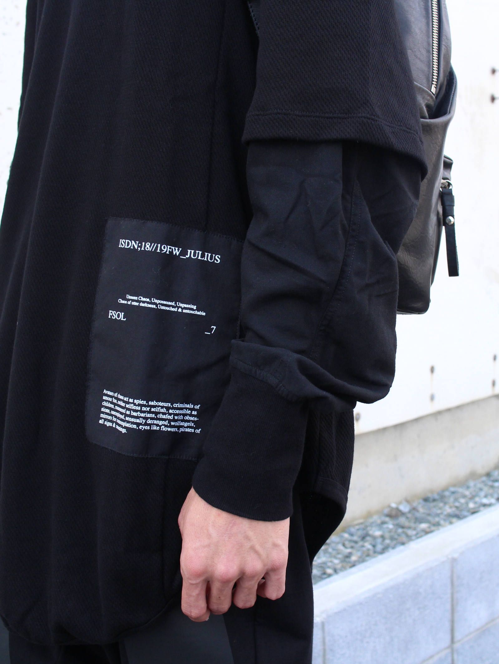 JULIUS × NILoS 18-19AW ”秋にお勧めのレイヤードスタイル”