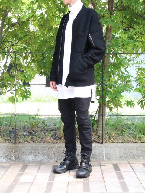 The Viridi-anne 18-19AW ”上質なニットブルゾンをメインしたモードなコーディネート”
