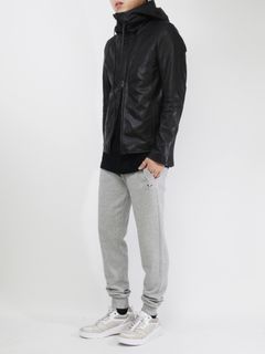 DOMENICO+SAVIO 18-19AW - リラックスしたレザーコーディネート