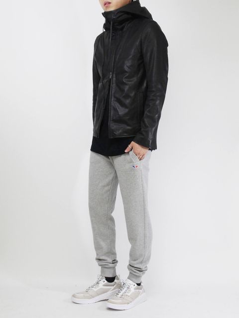 DOMENICO+SAVIO 18-19AW - リラックスしたレザーコーディネート