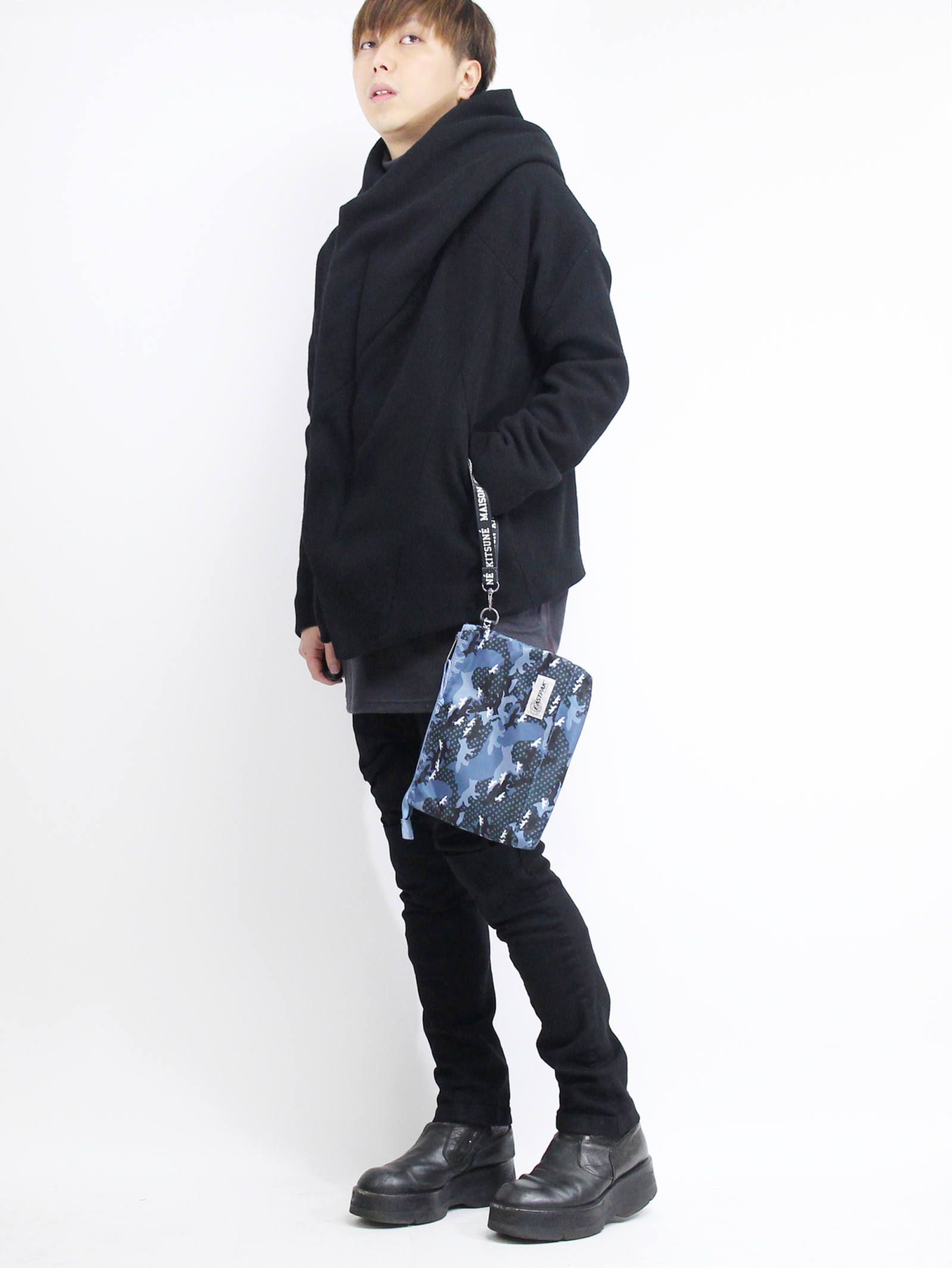 JULIUS PRE19SS ”ジオメトリックブルゾンスタイル”