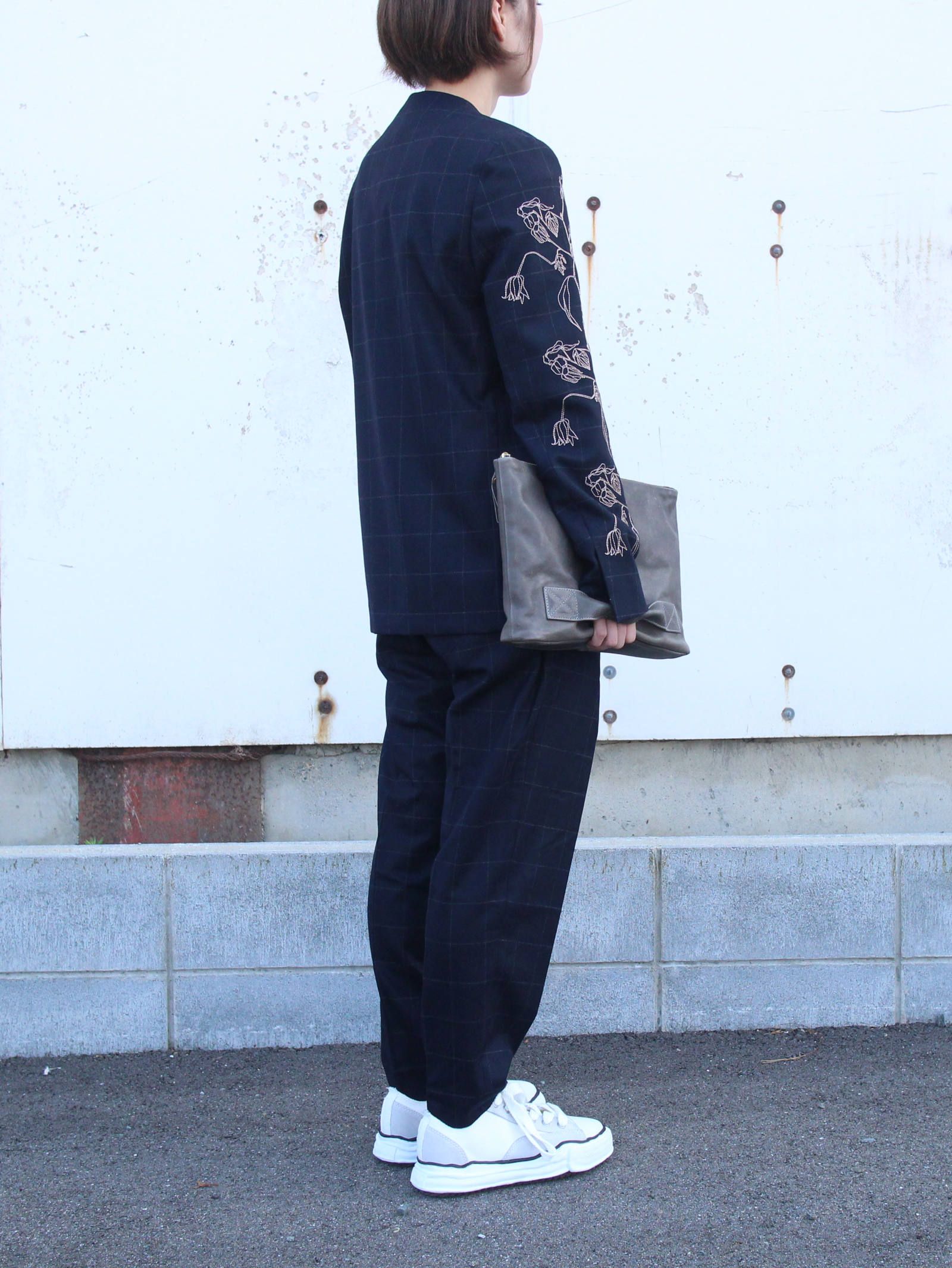 MIHARA YASUHIRO トラック　ジャケット　パンツ　セットアップ　刺繍
